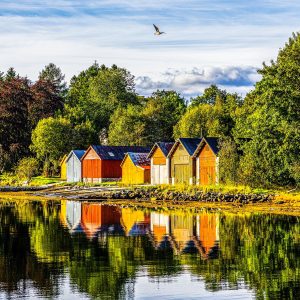 golden-symmetry-norway-boathouse-reflection-fine-art-print